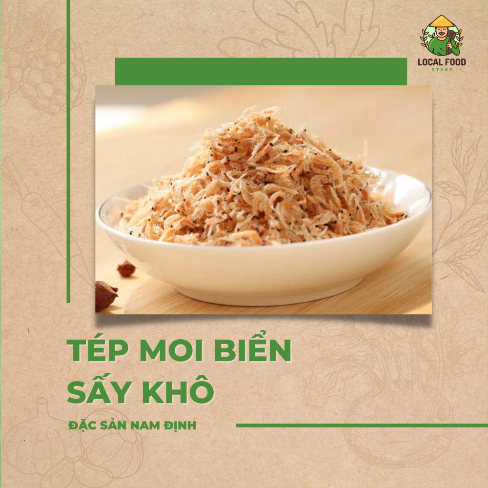 Tép moi biển khô hàng loại 1 đặc sản nam định