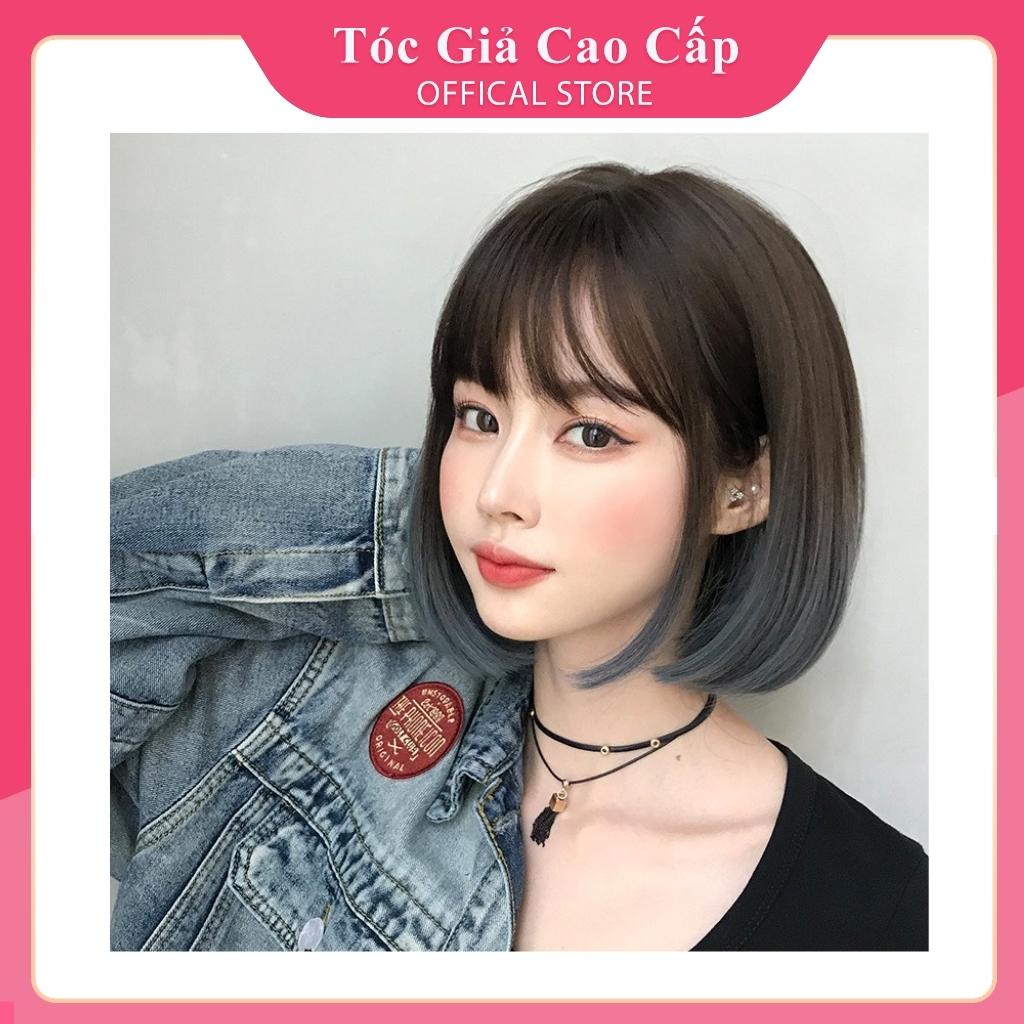 Tóc giả cả đầu ❤️FREESHIP❤️ Tóc giả cả đầu vic omber vàng sáng