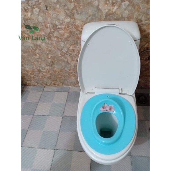 Ghế lót ngồi toilet cho bé - Nắp thu nhỏ bồn cầu tiện lợi