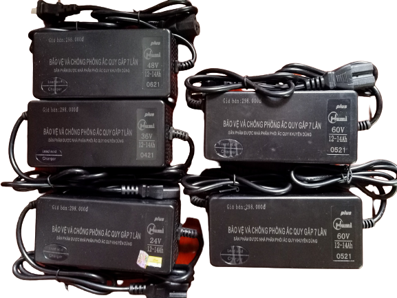 Sạc xe điện cho các dòng xe đạp điện 24v 36v 48v 60v