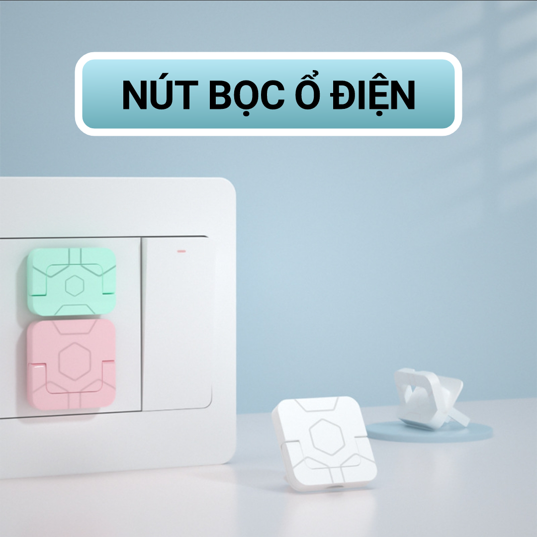 Nút bịt ổ điện 2 chân 3 chân cao cấp
