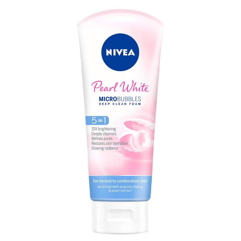 Sữa Rửa Mặt Nivea Pearl Whitening