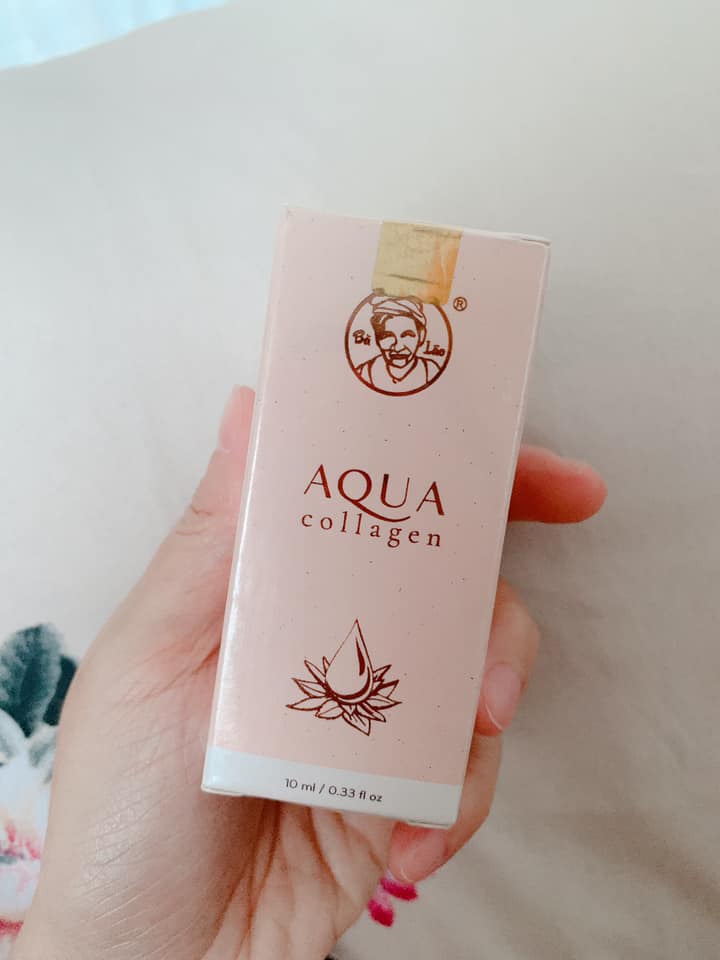 ( Hàng Chính hãng Giá Sĩ) Serum Aqua Collagen Nước thần thánh Aqua bà Lão 15ml "tặng 1 mặt nạ dưỡng da"