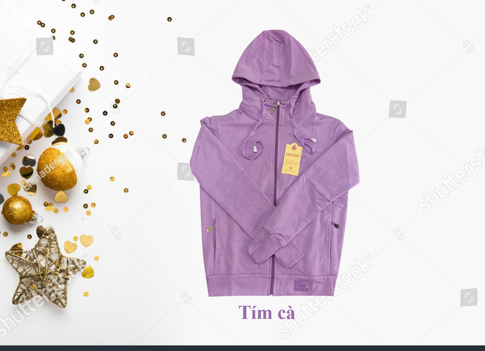 Áo khoác nữ tím cà- chất đẹp