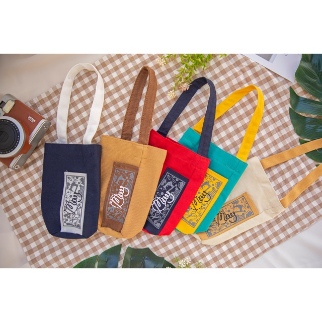 Túi vải đựng bình nước - Bottle holder - May's Tote Bag