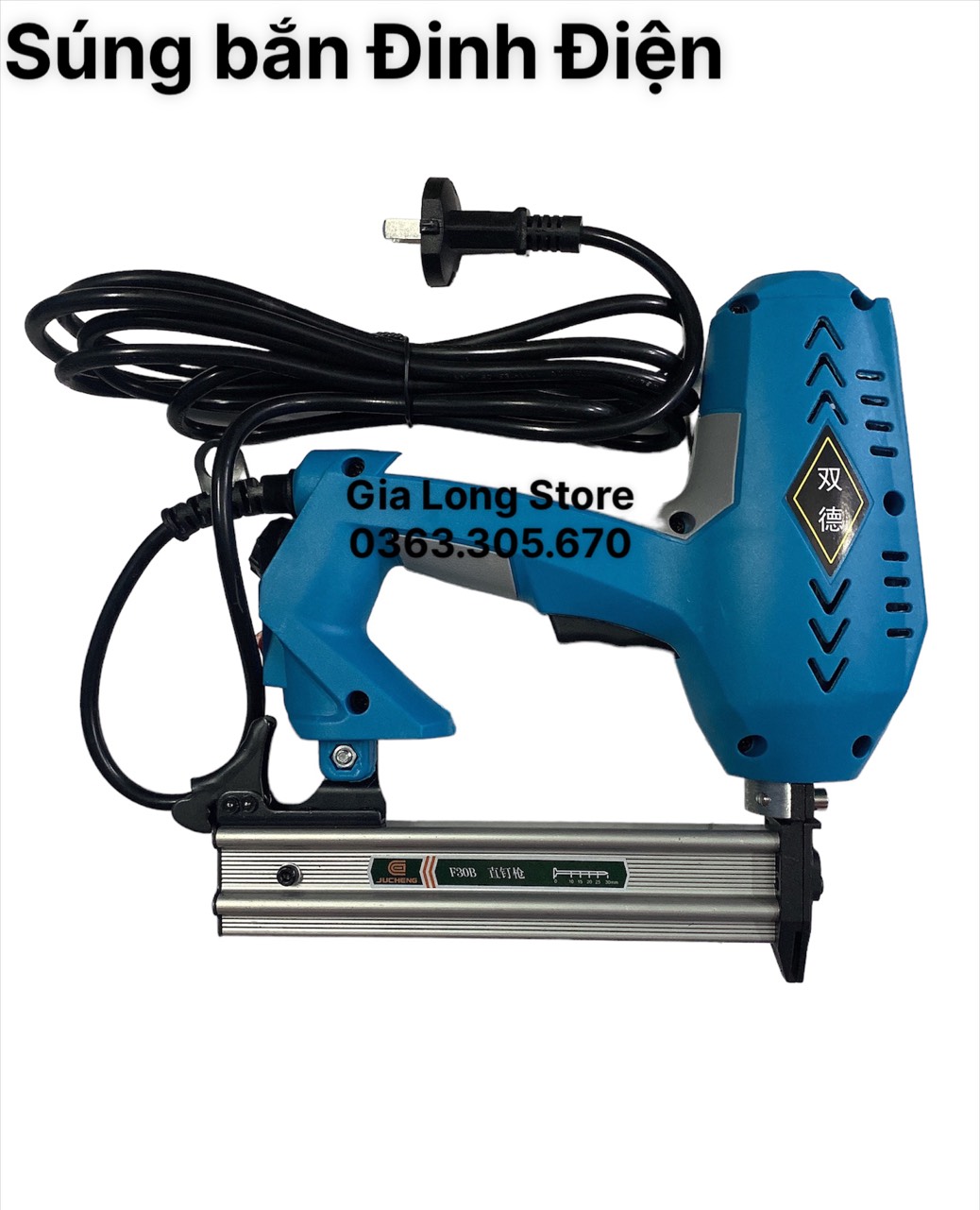 Súng bắn đinh gỗ bằng điện F30, hàng tốt