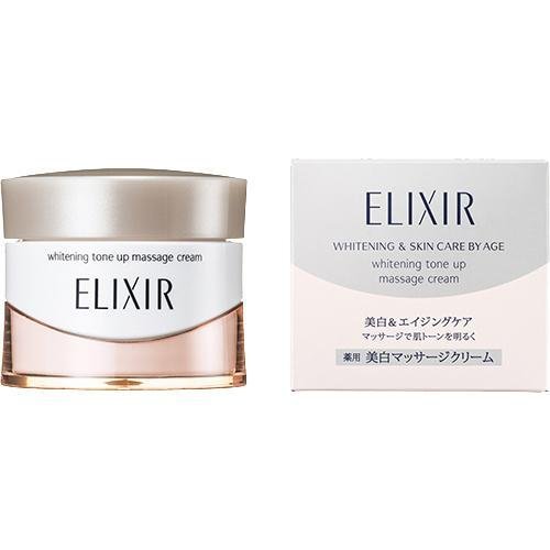 Kem massage trắng da, chống lão hóa shiseido elixir whitening tone up massage cream 100g - nhật bản