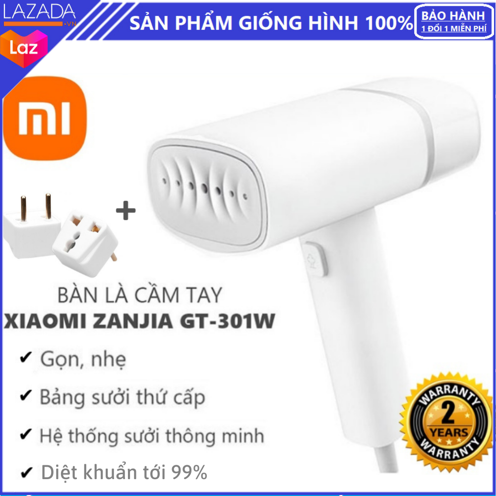 Bàn Ủi Hơi Nước Cầm Tay Xiaomi Zaijia GT-306LW + Tặng kèm ổ cắm 3 chân - Bảo Hành 2 Năm - Bàn là hơi nước cầm tay Xiaomi Zaijia GT-306LW , bàn là hơi nước , bàn ủi hơi nước , bàn ủi hơi nước cầm tay , bàn ủi hơi nước đứng
