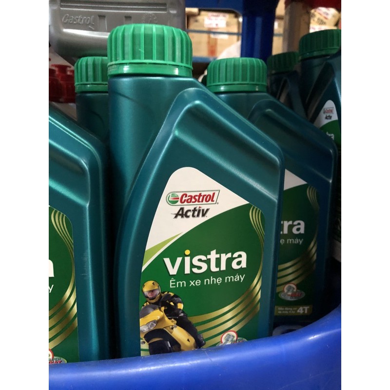 ⭐️Dầu Nhớt Xe Máy Castrol Vistra Chính Hãng