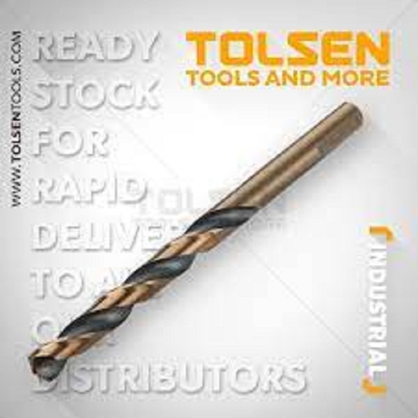 Bọc 10 mũi khoan sắt hss vàng - đen 3.0mm tolsen 75109