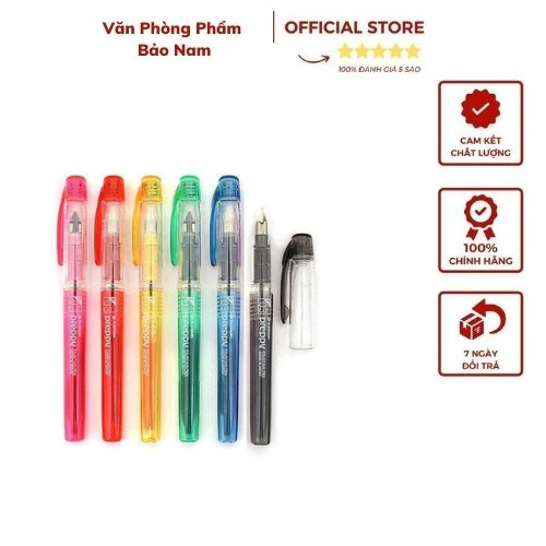 Bút máy preppy nhật bản 03 nét 0.3mm vỏ các màu
