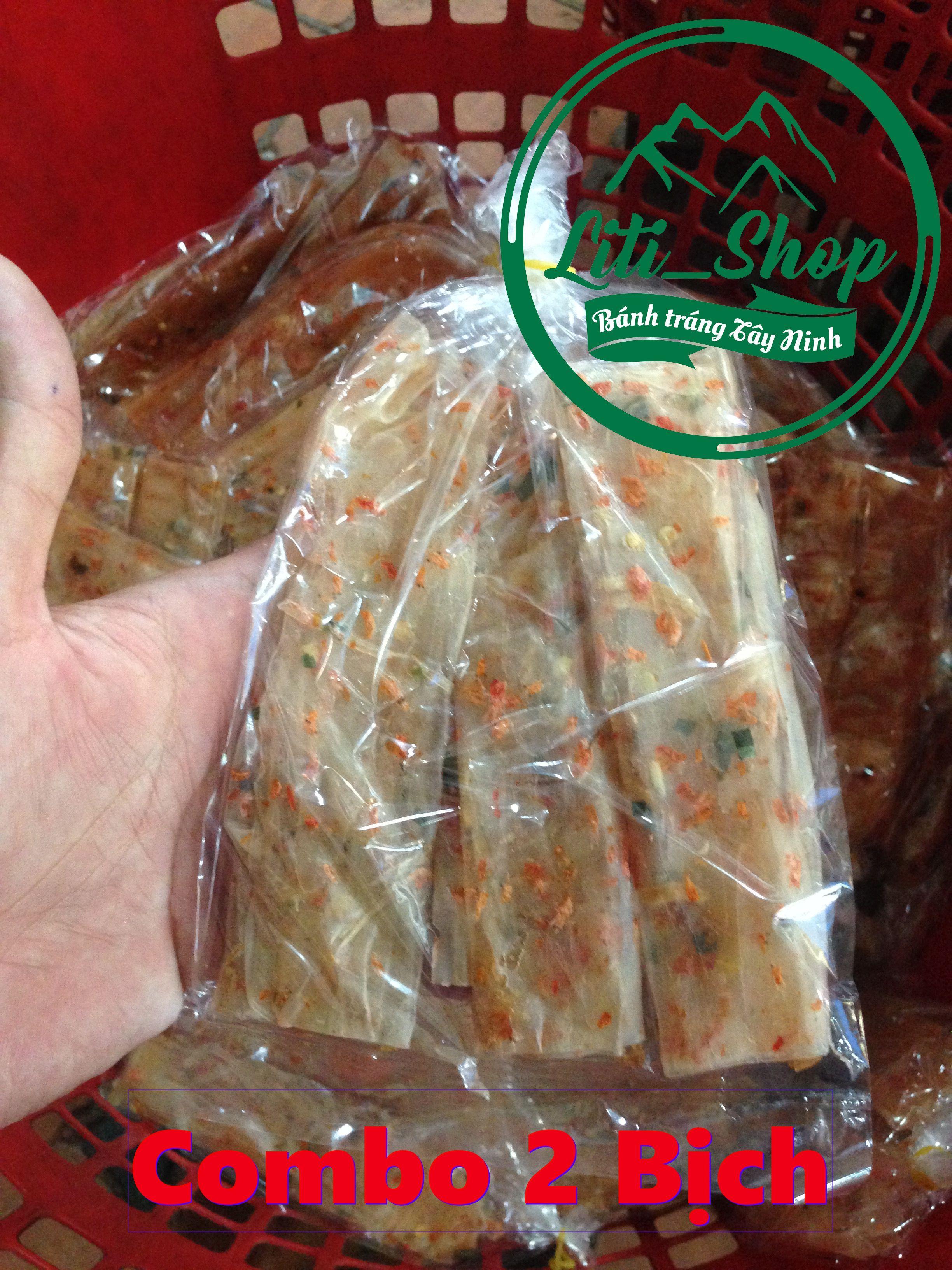 Báng tráng Dẻo tôm cuốn hành phi Tây Ninh (2 gói)