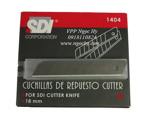 Combo 3 hộp hộp lưỡi dao lớn sdi 1404