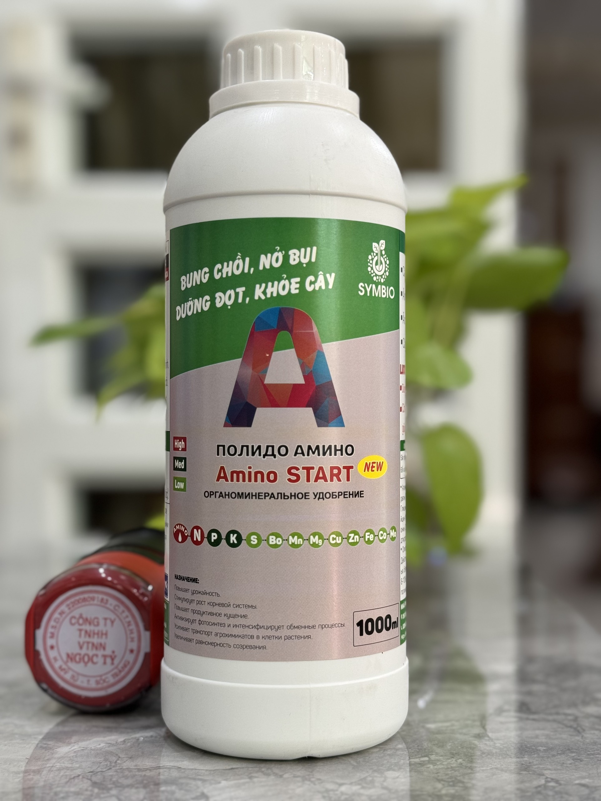 Amino start của symbio giúp bung chồi nở bụi dưỡng đọt khỏe cây sinh học của symbio