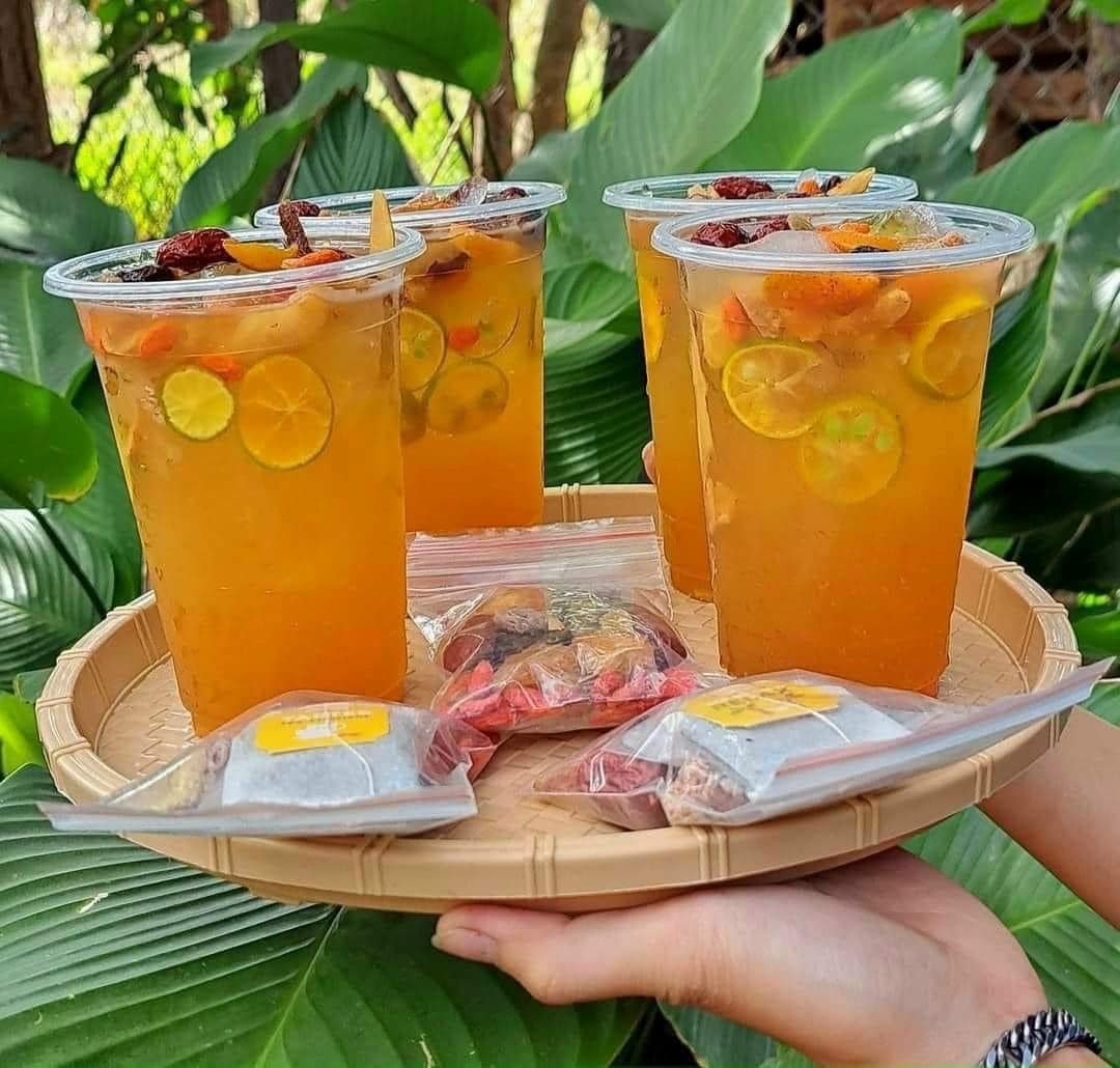 Trà lipton xí muội thảo mộc