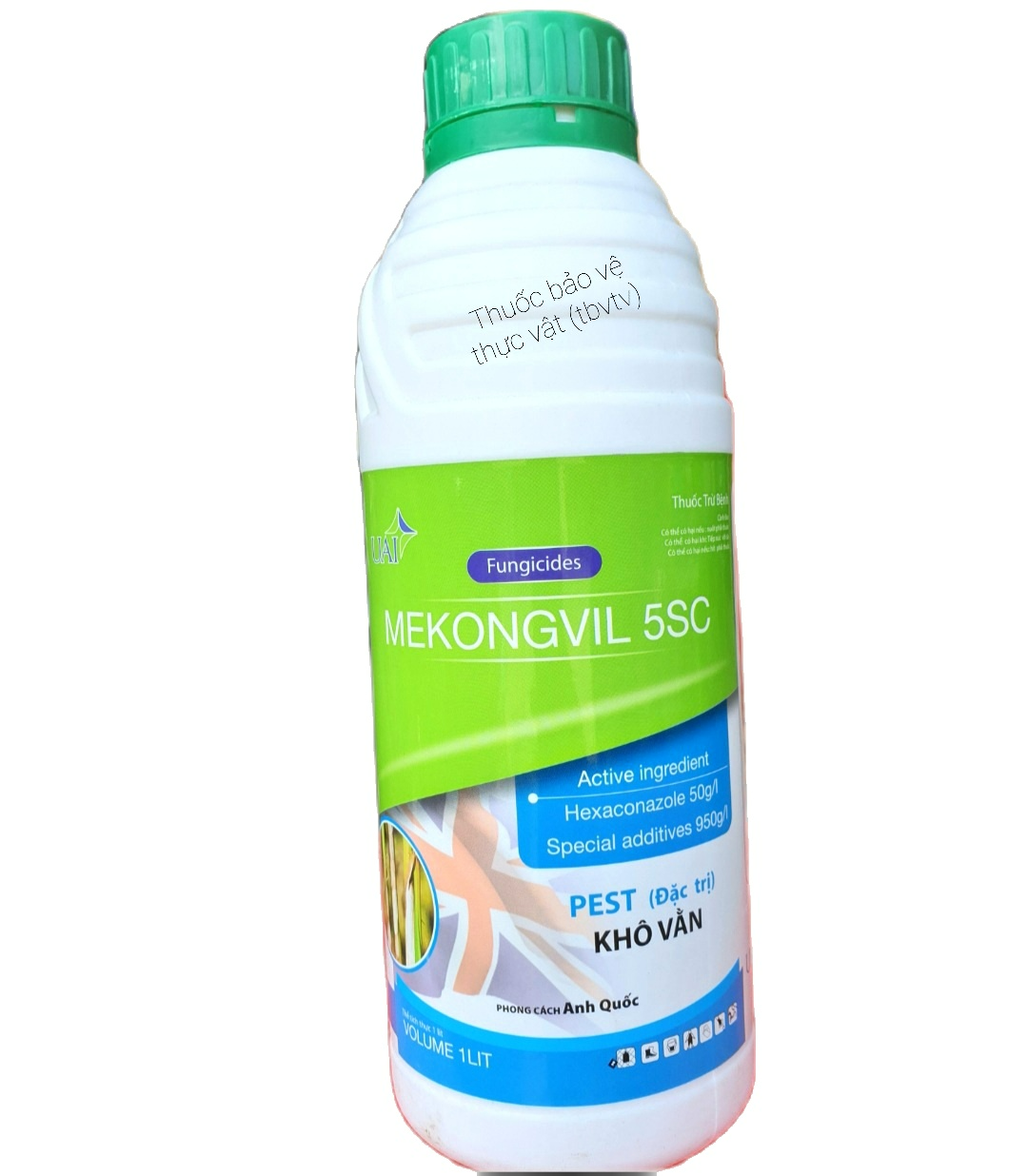💎 Thuốc trừ bệnh cây trồng MEKONGVIL 5SC (1lít)💖 Đặc t rị: khô vằn, Lem lép hạt (ANH QUỐC)