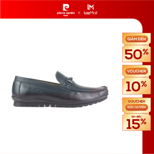 Giày tây Pierre Cardin chất liệu da bò thật nhập khẩu, đế cao su chống trơn trượt, thiết kế sang trọng, bảo hành 12 – PCMFWLH 785