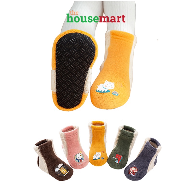 Vớ hài chống trượt tất lười chống trơn tất hài cho trẻ em đi trong nhà cho bé tập đi - SOK301