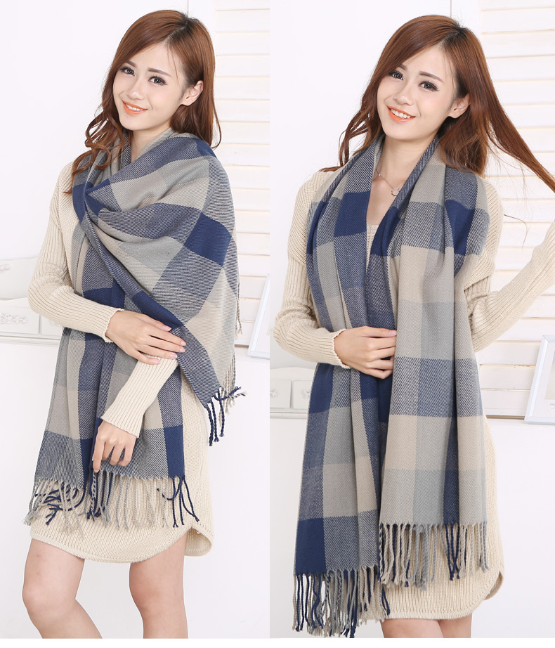 Khăn choàng nữ thời trang chất liệu cashmere cao cấp DS-01