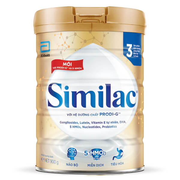 Sữa Similac IQ Plus HMO 3 Lon 900g Cam kết chính hãng