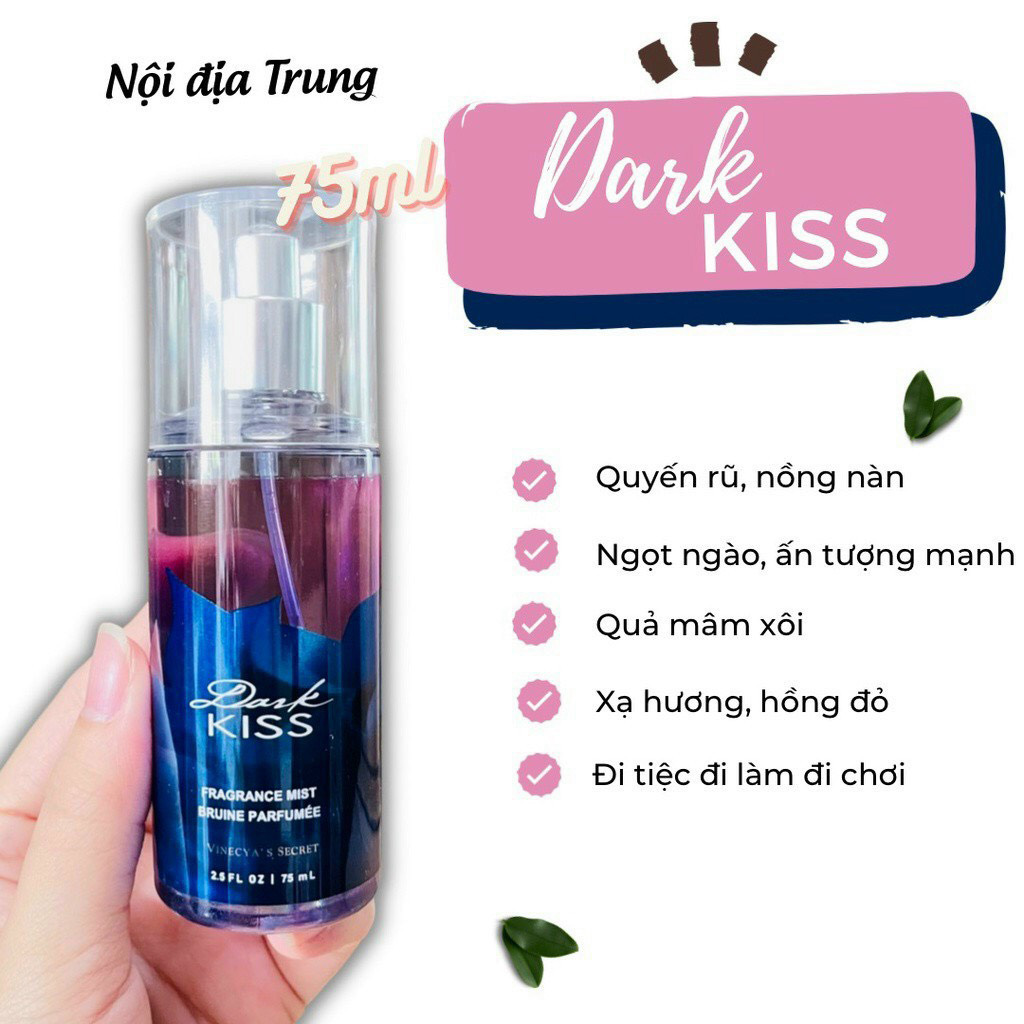 Body mist Bath And Body Works 75ML xịt thơm toàn thân Ecobott