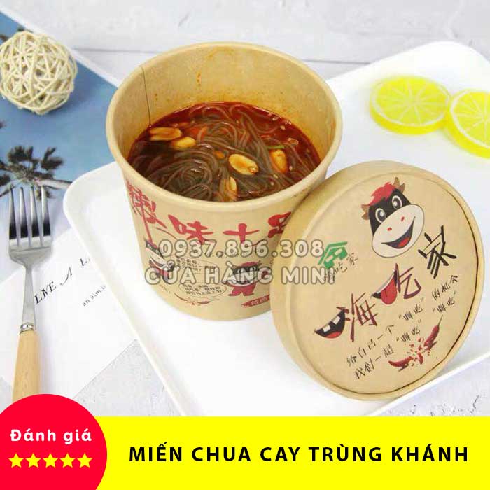 【CHÍNH HÃNG】 Hộp Lẻ Miến Chua Cay Trùng Khánh Loại Ngon - 6 Gói Gia Vị