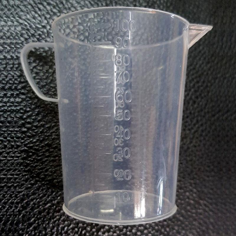 [HCM]Bộ 4 Ca Đong Nhựa Pha Chế Trà Sữa 100ML