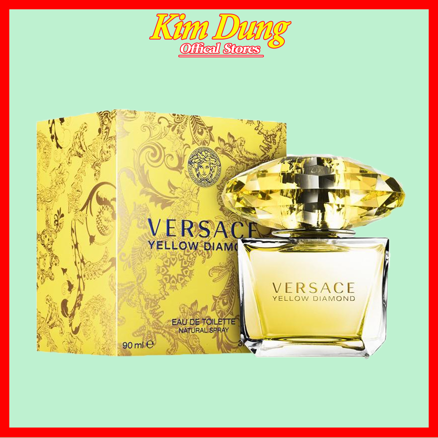 Nước hoa versace yellow diamond edt 90ml nữ - versace vàng