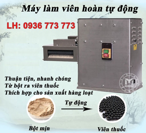 Máy làm viên hoàn tự động yqd-01