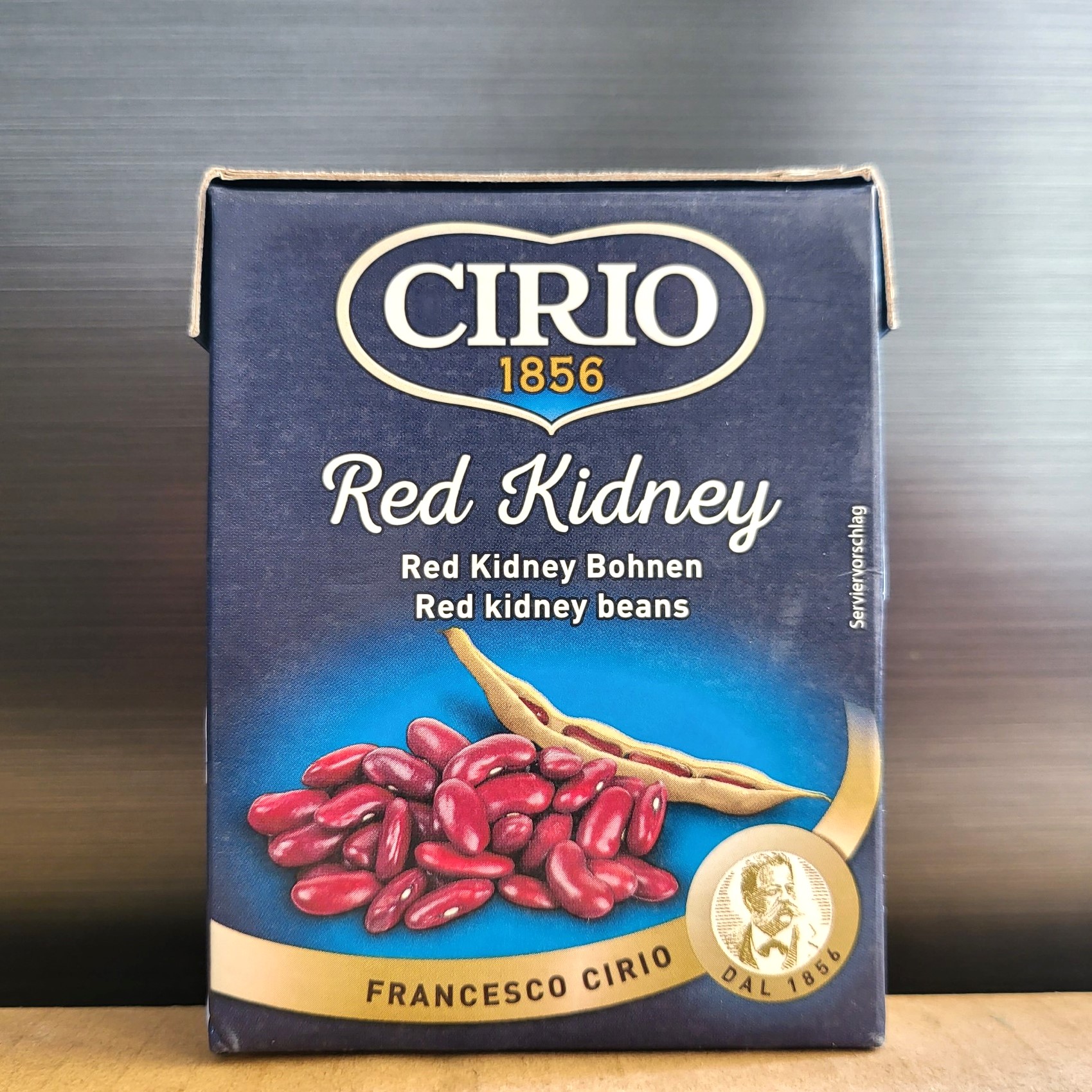 CIRIO - hộp giấy 380g - ĐẬU ĐỎ ĐÓNG HỘP / Ý / Red Kidney Beans