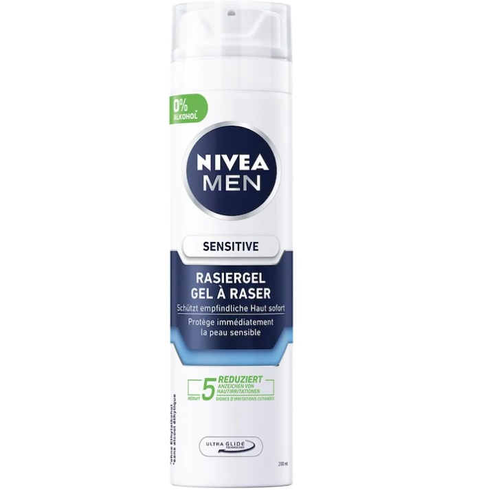 Gel cạo râu nivea men rasiergel 200ml - đức