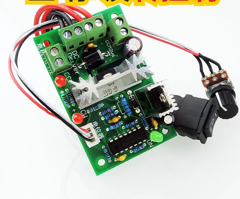 Mạch điều khiển tốc độ động cơ dc pwm 10v12v24v30v 120w có đảo chiều quay