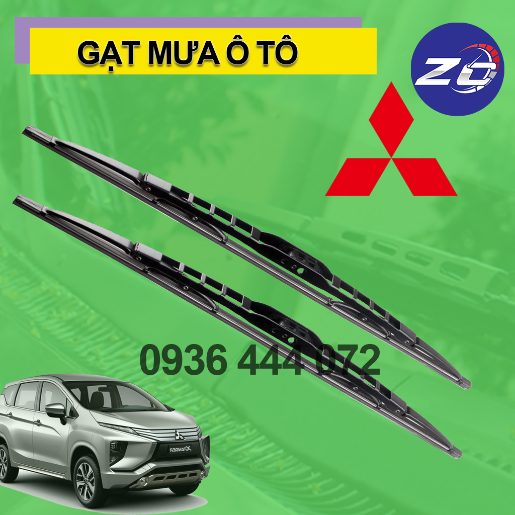 [MITSUBISHI] Cặp cần gạt mưa khung xương, chổi gạt mưa xe Mitsubishi Outlander, Xpander, Attrage, Pajero Sport gạt kính xe oto 4,5,7 chỗ xe tải, thanh gạt nước mưa gạt nước kính ô tô