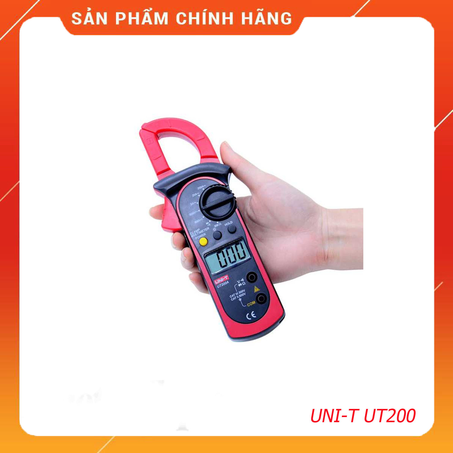 Ampe kìm đo dòng điện uni-t ut200 - đồng hồ đo điện vạn năng