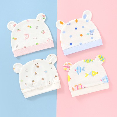 Mũ sơ sinh 🌟 freeship 🌟 mũ sơ sinh cotton loại mỏng cho bé