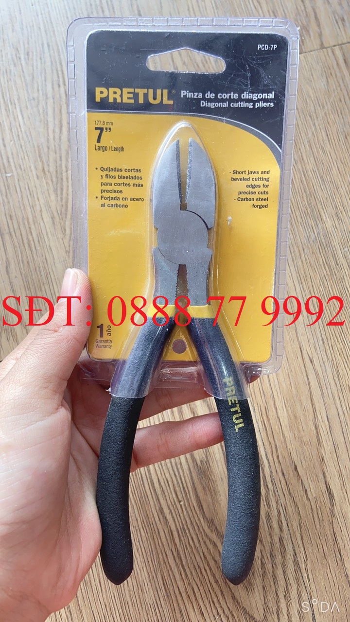 Kềm cắt 175mm pretul - 22637