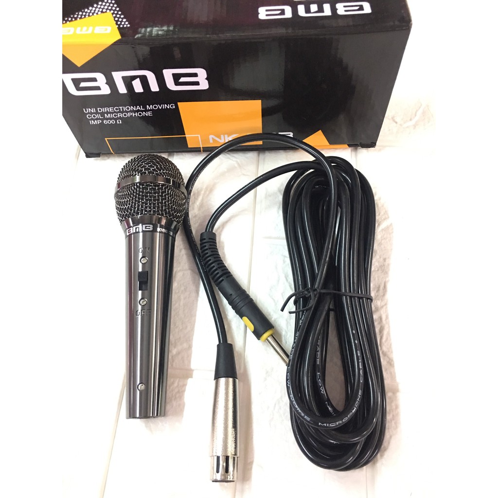 MICRO KARAOKE CÓ DÂY BMB NK-533 HÀNG JAPAN