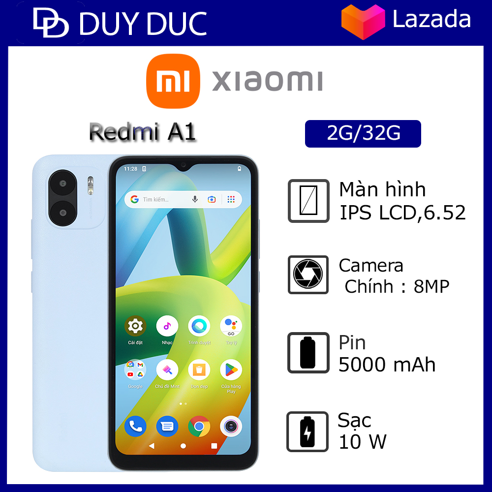 Điện thoại Xiaomi Redmi A1  - Hàng chính hãng