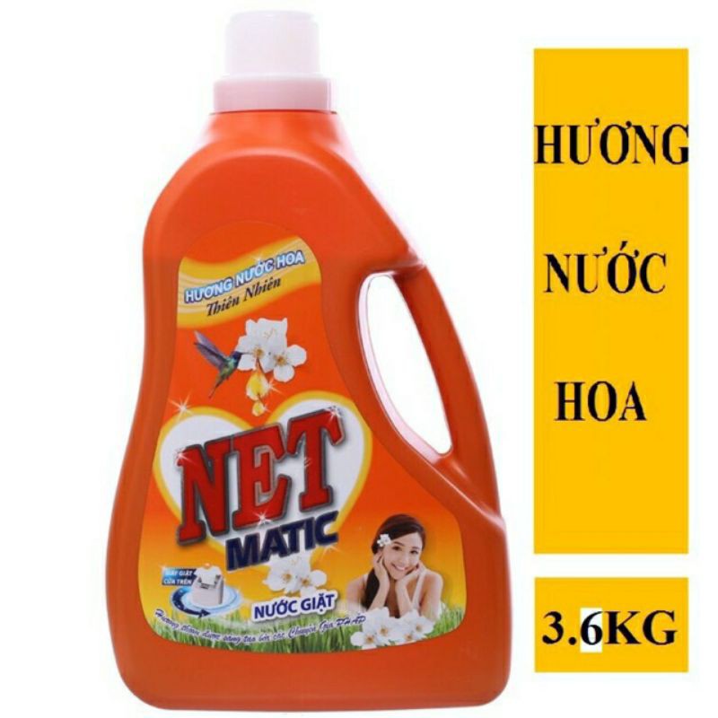 Nước giặt Net hương nước hoa 3,6kg