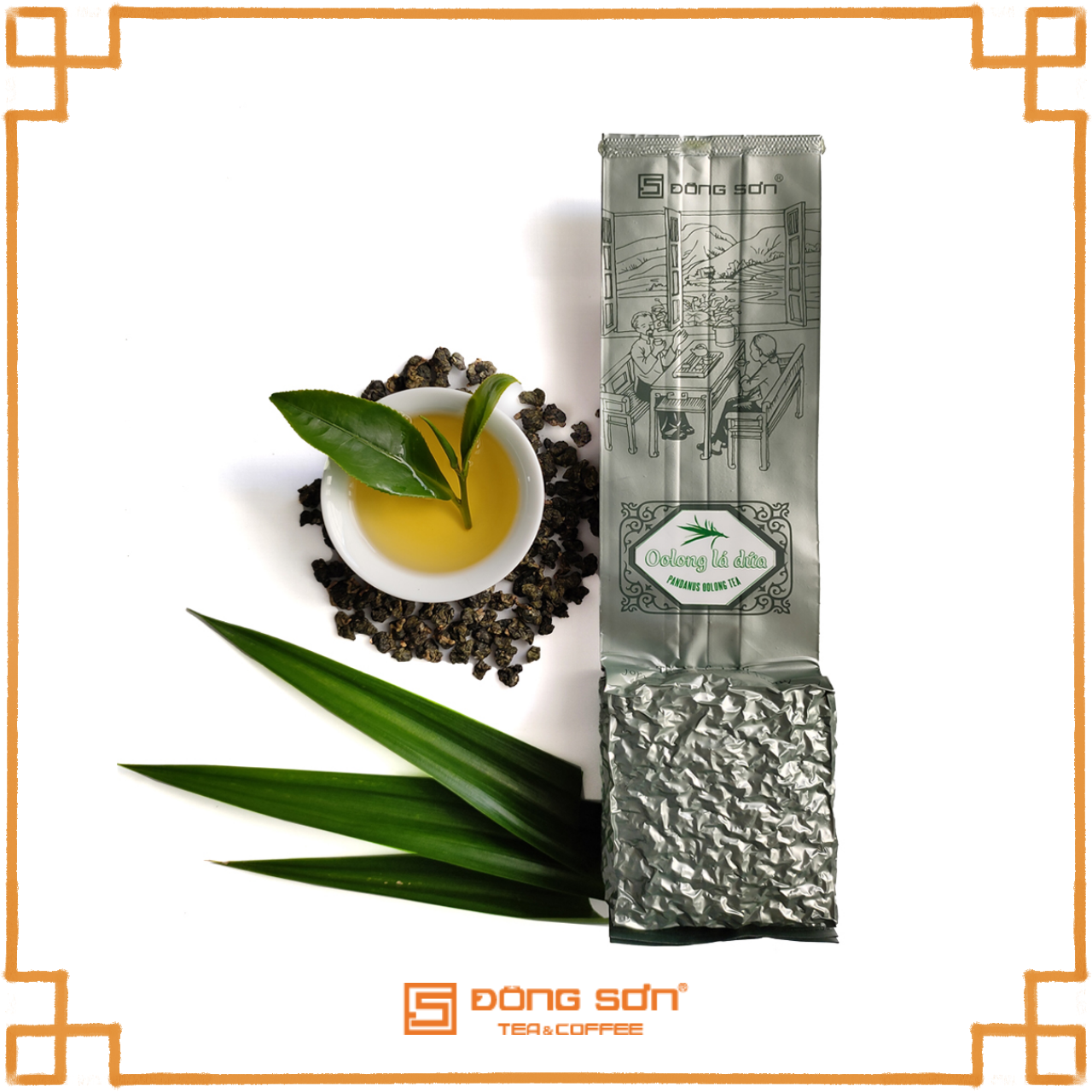 Trà olong sâm dứa