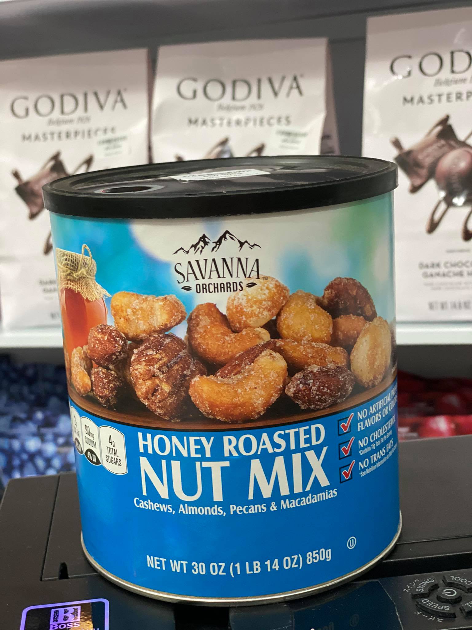 HẠT HỖN HỢP TẨM MẬT ONG Gourmet Honey Roasted Nut Mix 850g Mỹ