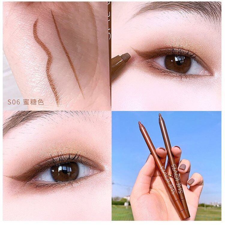 Chì Kẻ Mắt Gel Màu Nâu Mật Ong - Kẻ Mắt Dạng Sáp Waterproof Eyeliner