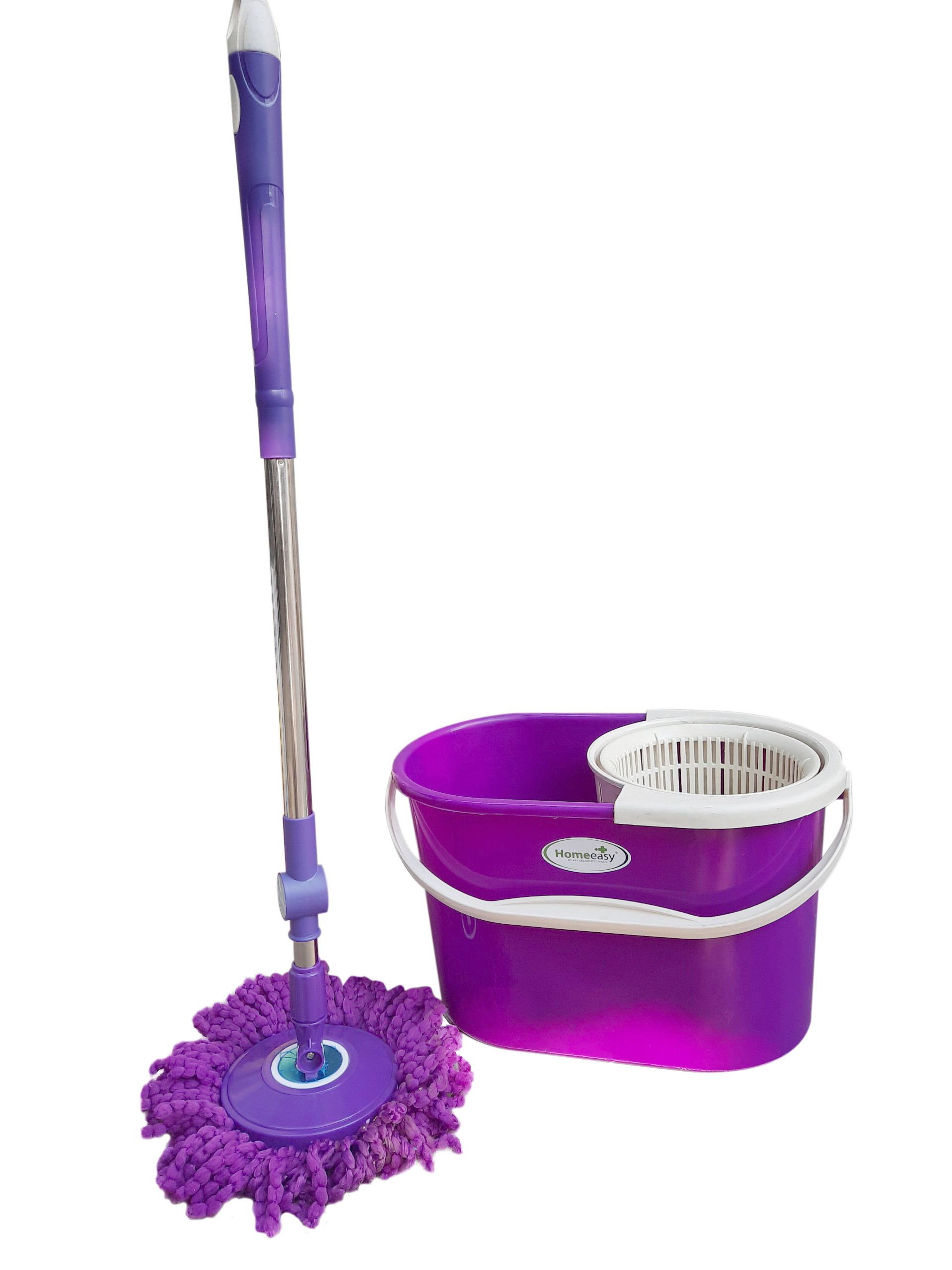 Bộ cây lau nhà homeeasy spoo7 tím