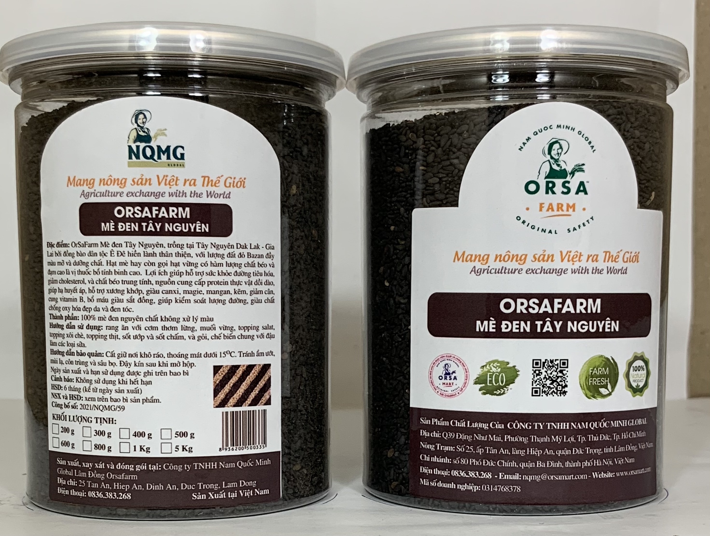 Orsafarm Mè đen Tây Nguyên 300G, 500gram, 1kg, Mè đen có tác dụng gì; Mè đen rang; Mè đen và mè đen; ăn Mè đen có tác dụng gì; ăn Mè đen có tác dụng gì cho bà bầu;