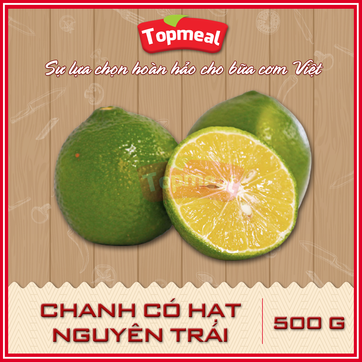 Hcm - chanh có hạt nguyên trái -