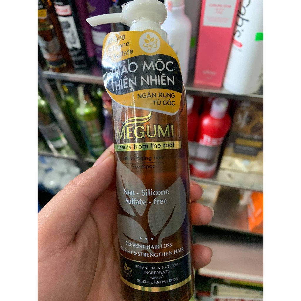 Dầu gội ngăn rụng tóc Megumi 175g