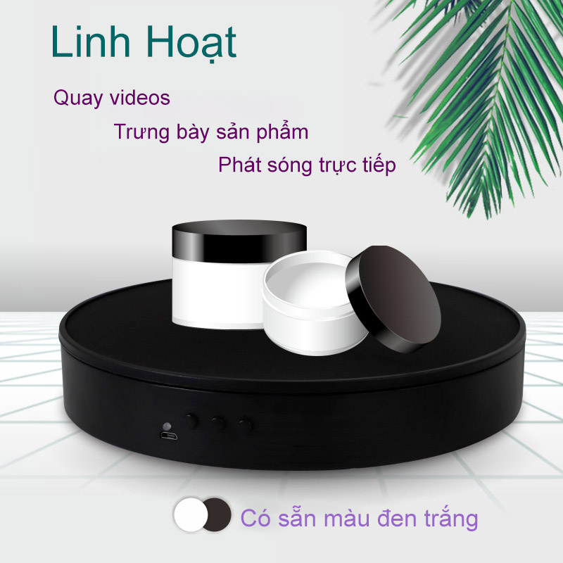 Đế xoay trưng bày bản phẩm 20CM- Bàn xoay trưng bày sản phẩm