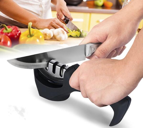 Dụng cụ mài dao Knife sharpener X8 cao cấp, dụng cụ mài dao kéo đa năng công nghệ nhật bản,Dụng cụ mài dao cầm tay 3 trong 1 lưỡi mài phủ gốm ceramic, phủ kim cương, hợp kim vonfram, máy mài dao – FUNNY TIMES