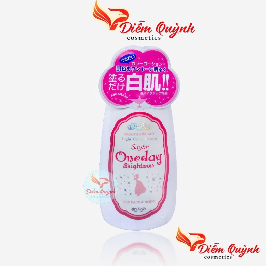 Kem dưỡng trắng da mặt và body oneday Nhật Bản 120ml