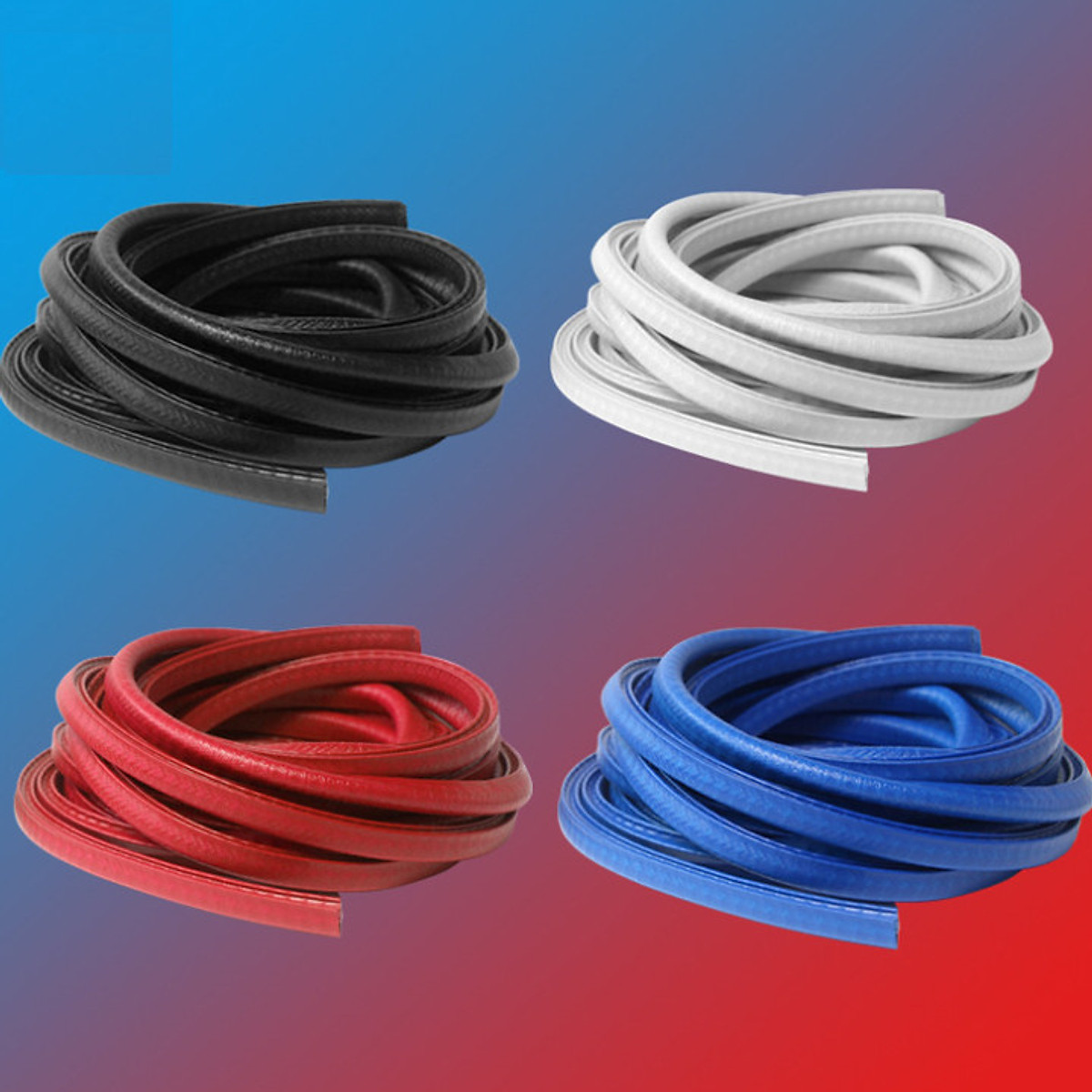 FREESHIP Gioăng cao su 5m, nẹp viền cửa chữ U lõi thép PHUS chống va đập, cách âm, chống ồn cao cấp - Phụ kiện ô tô xe hơi